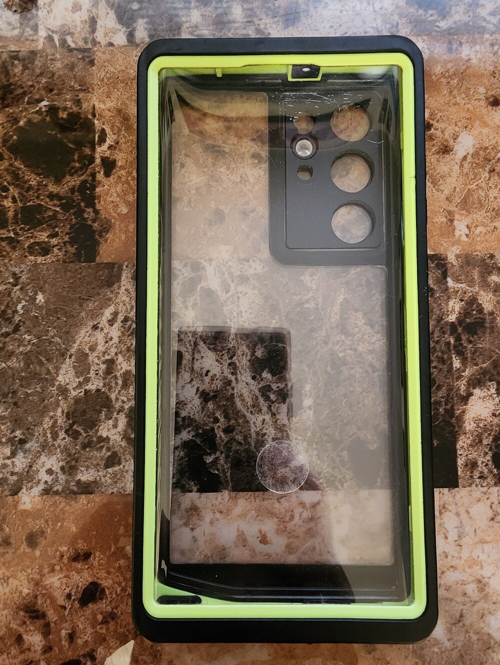 Samsung Galaxy S22 Ultra IP68 Waterproof Phone Case 6.8" GreenClear Fully Sealed